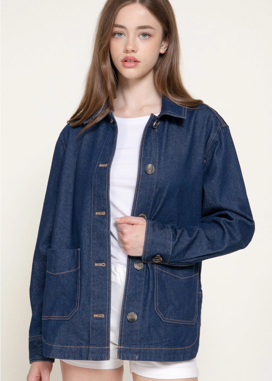 Daisy Denim Shacket