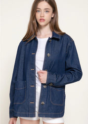 Daisy Denim Shacket