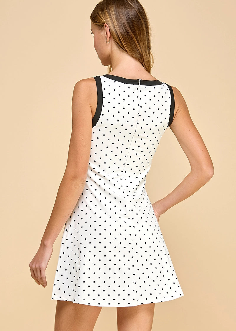 Paulina Polka-Dot Dress