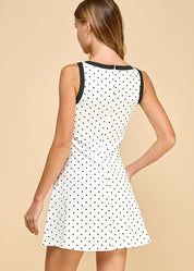 Paulina Polka-Dot Dress