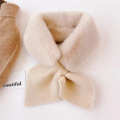 Plush Criss-Cross Scarf