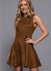 Savanna Suede Mini Dress