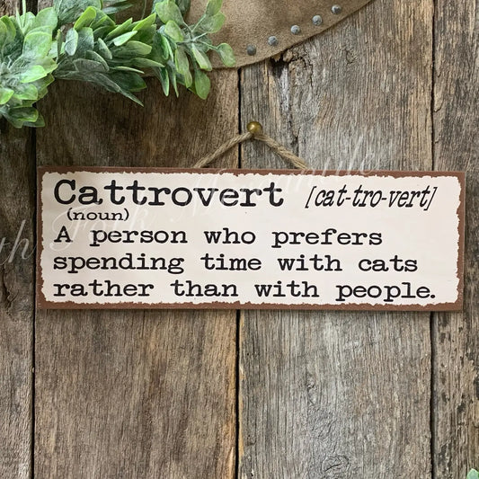 Cattrovert Sign