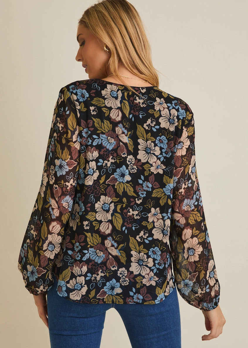 Lianna Floral Top
