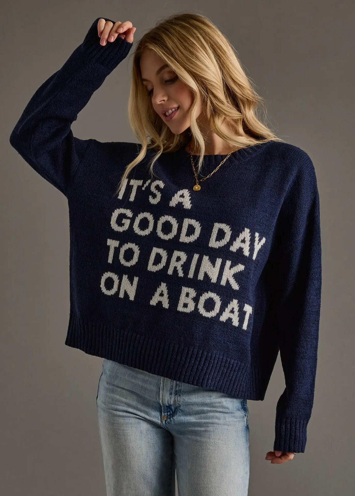 Drink On A Boat Sweater
