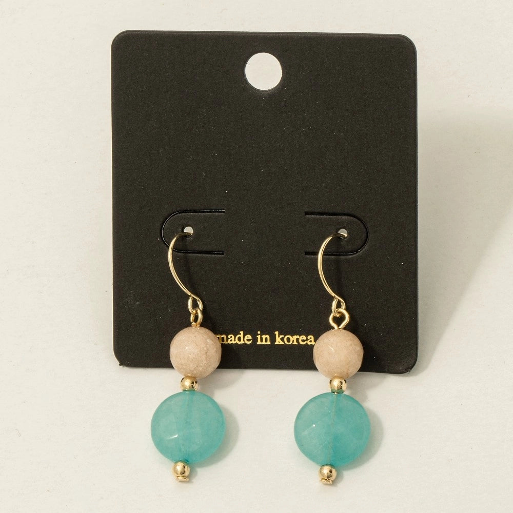 Gemstone Dangle Earring