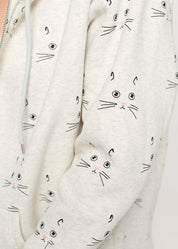 Cat Faces Hoodie
