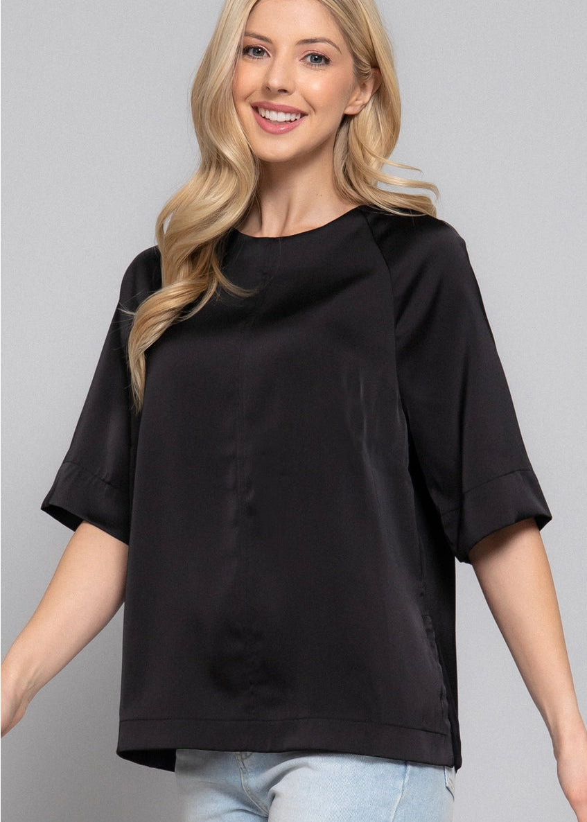 Seraphina Satin Blouse