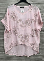 Tonal Floral Top