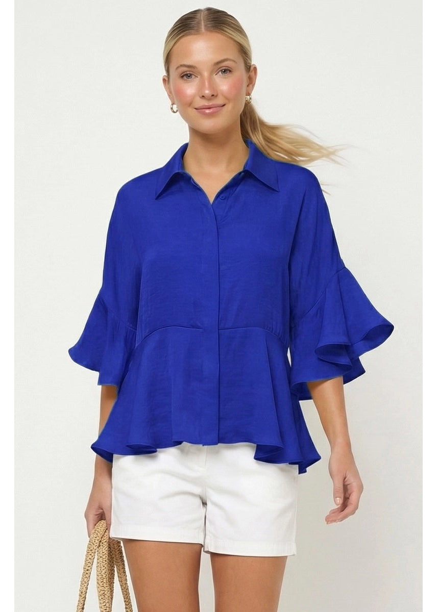 Peplum Blouse