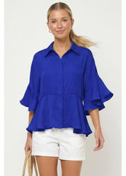 Peplum Blouse