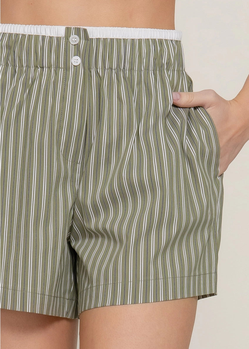 Pinstripe Boxer Shorts