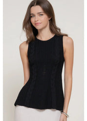 Penny Peplum Top