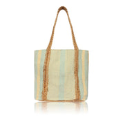 Canvas & Jute Tote Bag