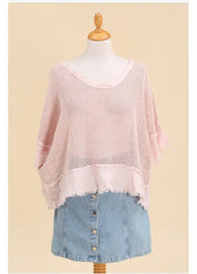Olivia Openwork Blouse