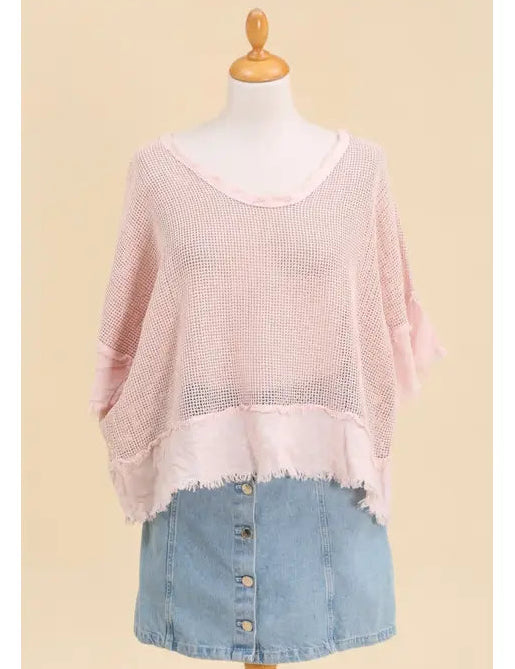 Olivia Openwork Blouse