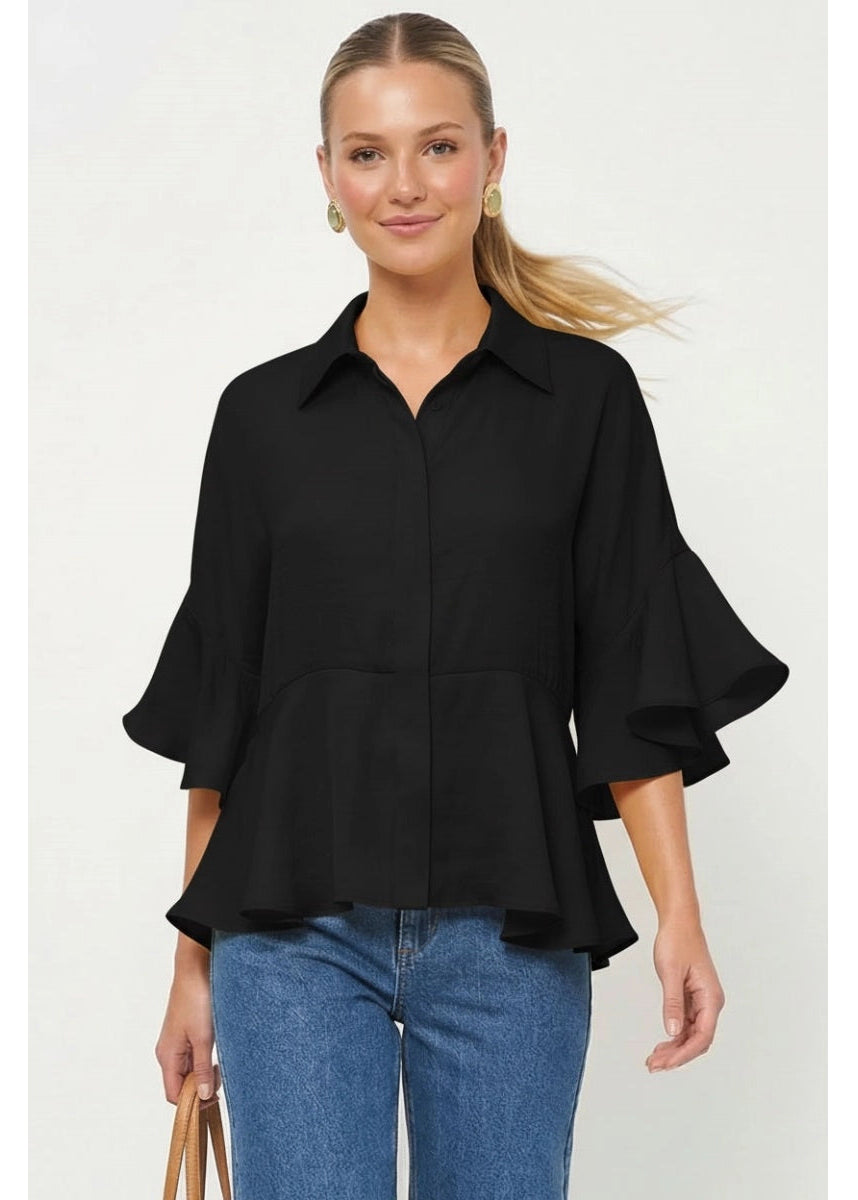 Peplum Blouse