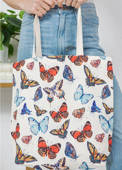 Butterfly Canvas Tote
