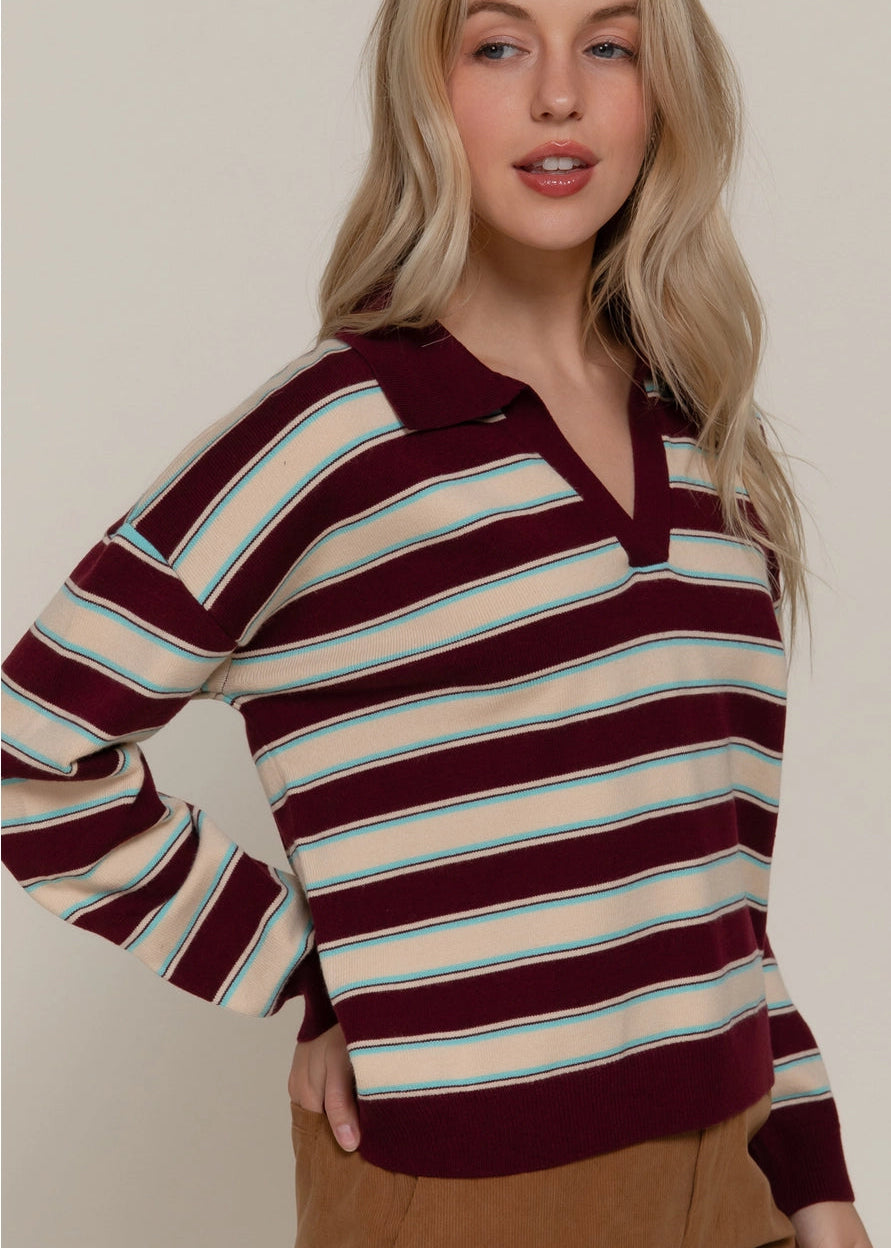 Polly Polo Sweater