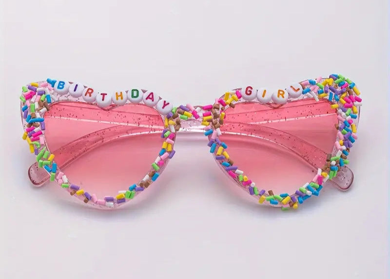 Heart-Shaped Birthday Glasses