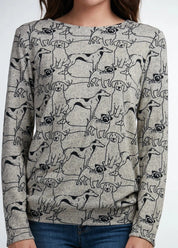 All Over Dog Pullover