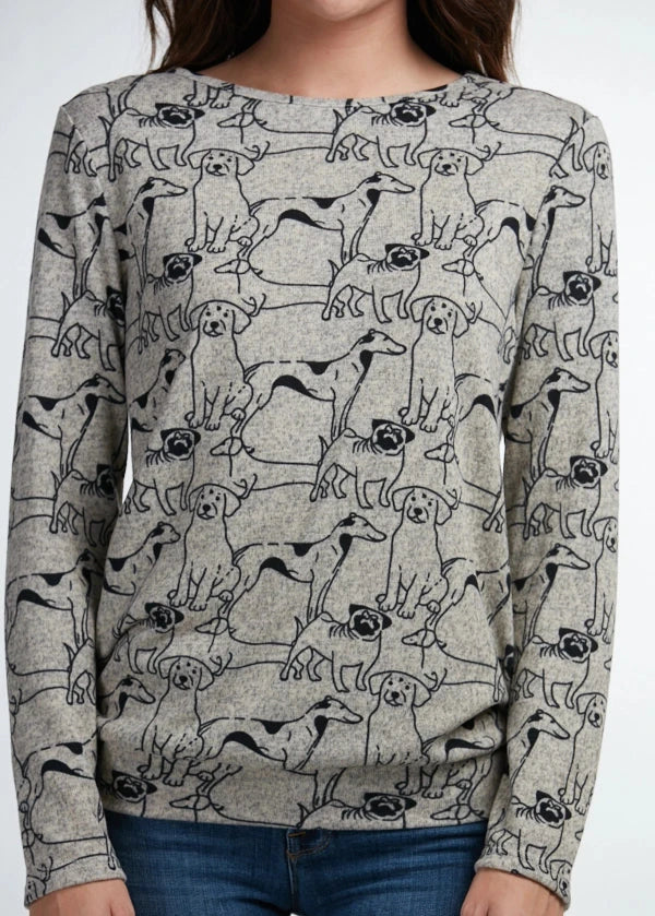 All Over Dog Pullover