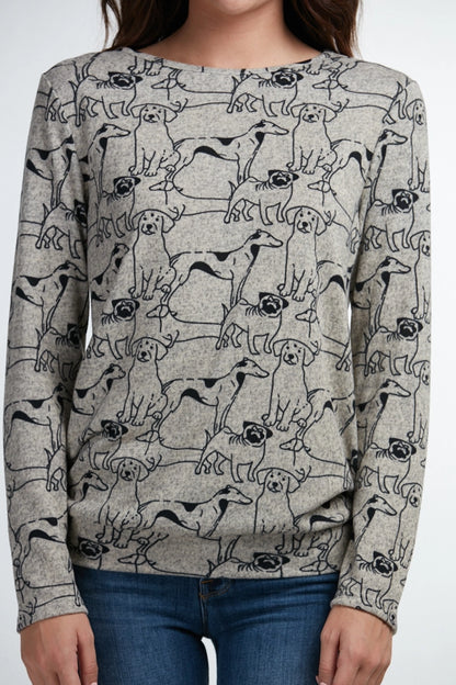 All Over Dog Pullover