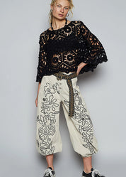 Cleo Crochet Crop Top