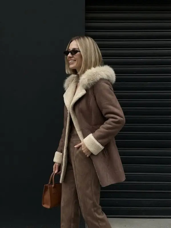 The Aspen Shearling Coat