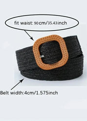 Braided Straw Belt