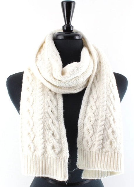 Cable Knit Scarf