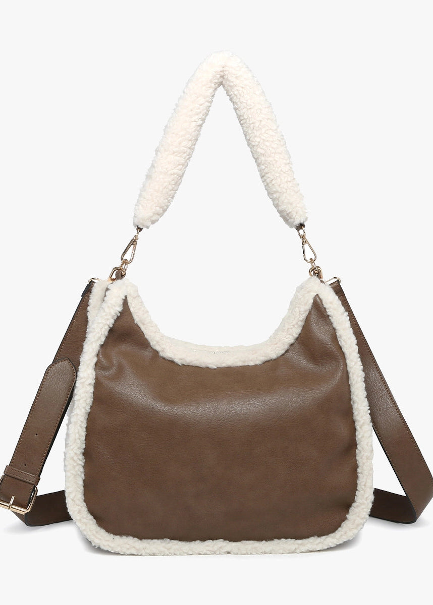Reece Sherpa Trim Bag