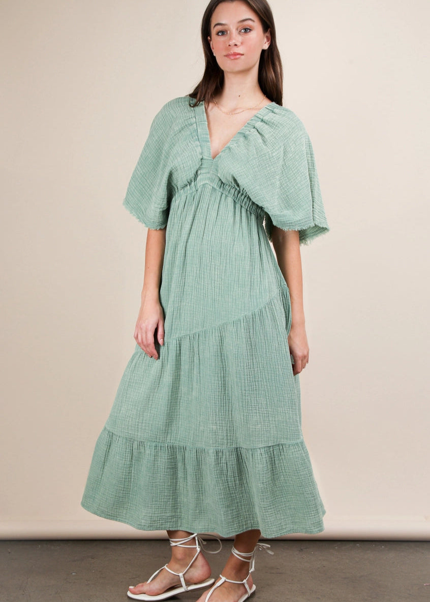 Mineral Wash Dress