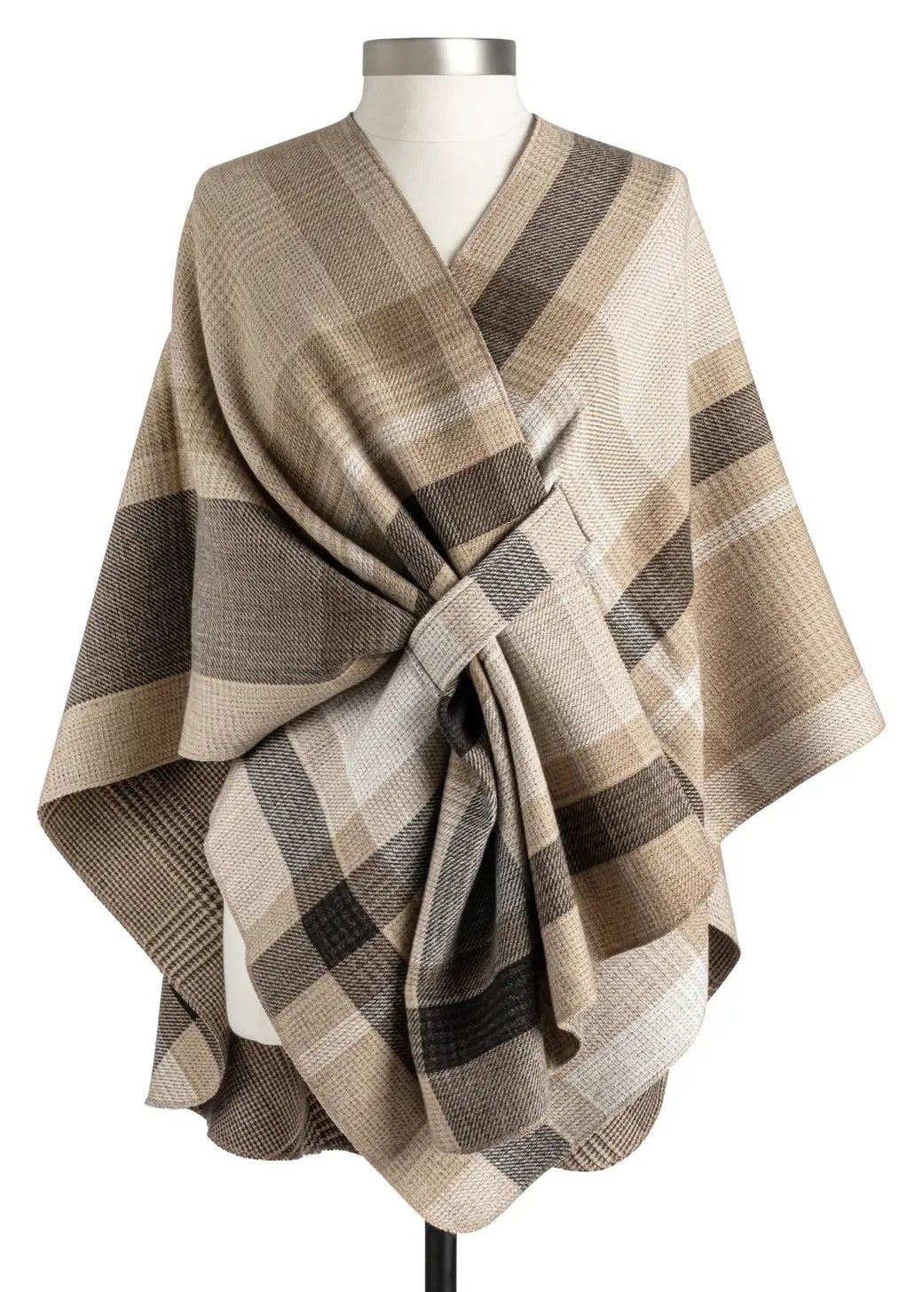 Reversible Plaid Wrap