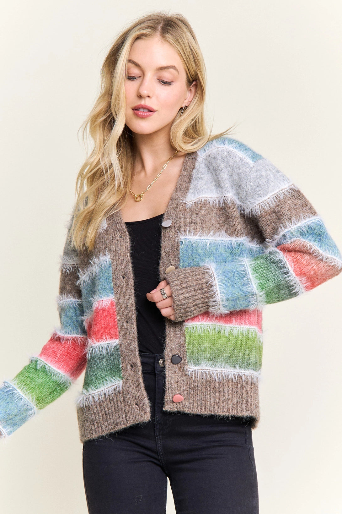 Alexis Stripe Cardigan