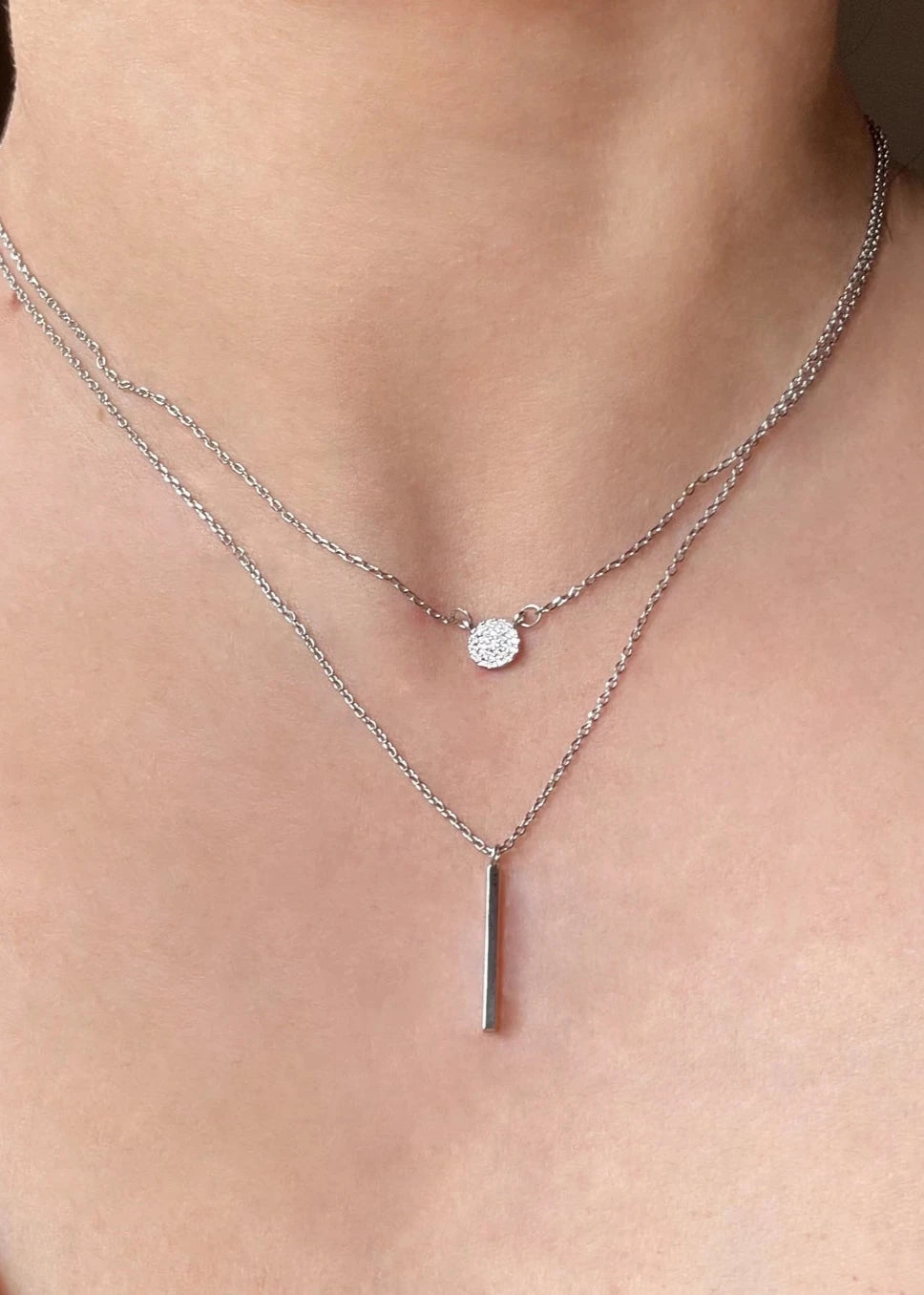 Double Layered Necklaces