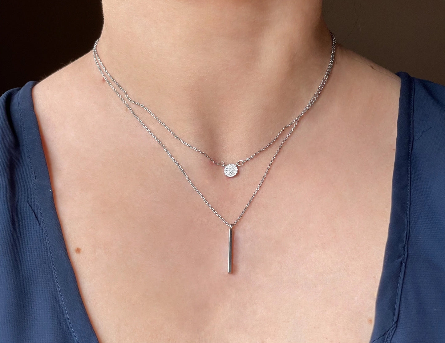 Double Layered Necklaces