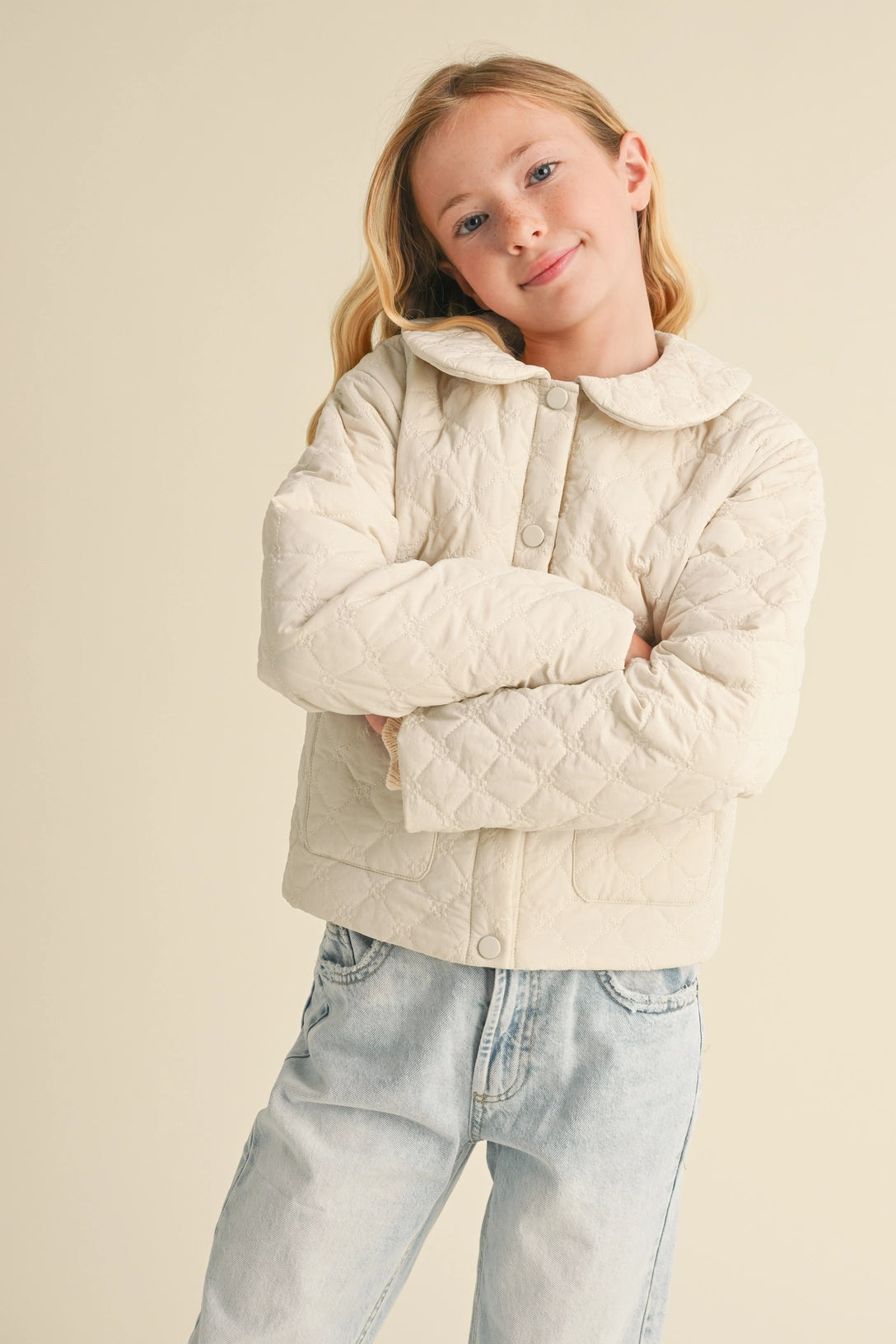 Quiltted Jacket-Tween