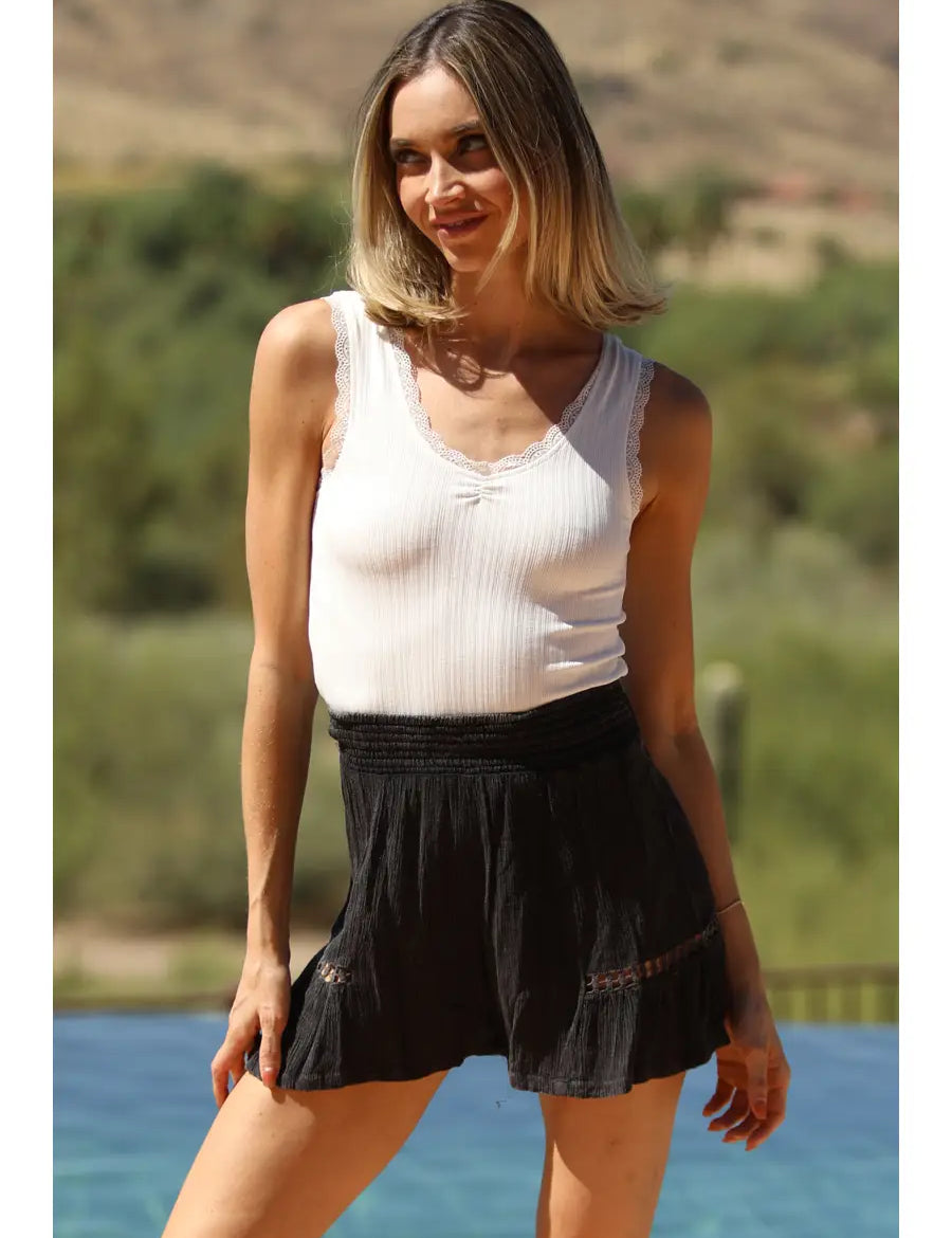 Leah Lace Shorts