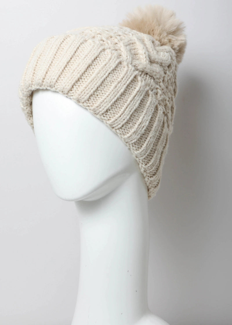 Cable Knit Beanie