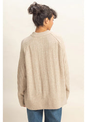 Classic Cable Crewneck