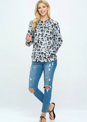 Spooky Hoodie with Pocket