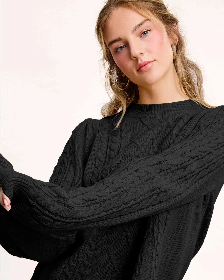 Cathy Cable Knit Sweater