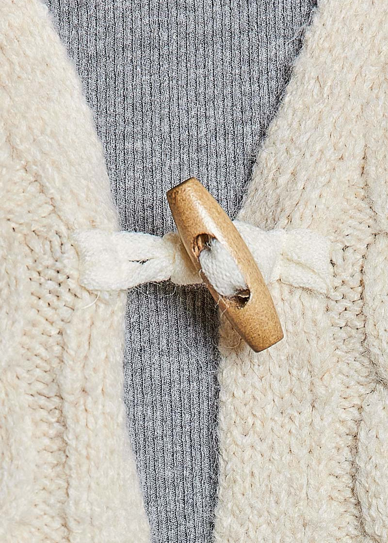 Cable Knit Vest