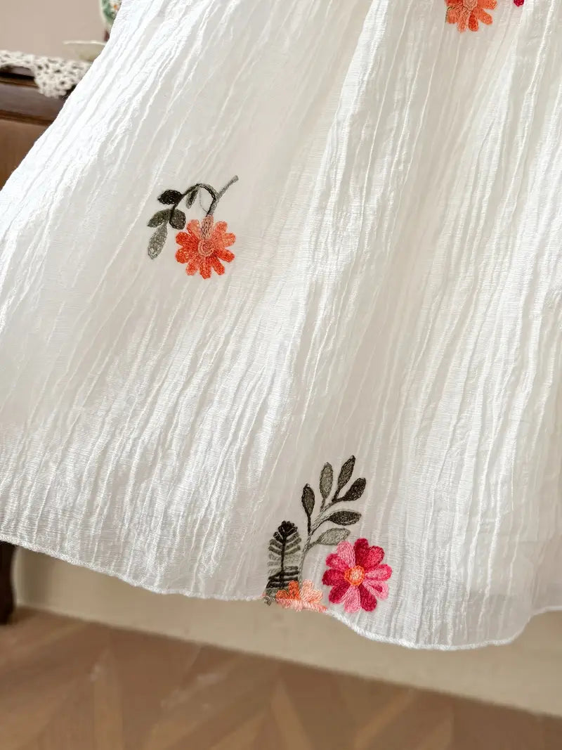 Embroidered Dress-Youth