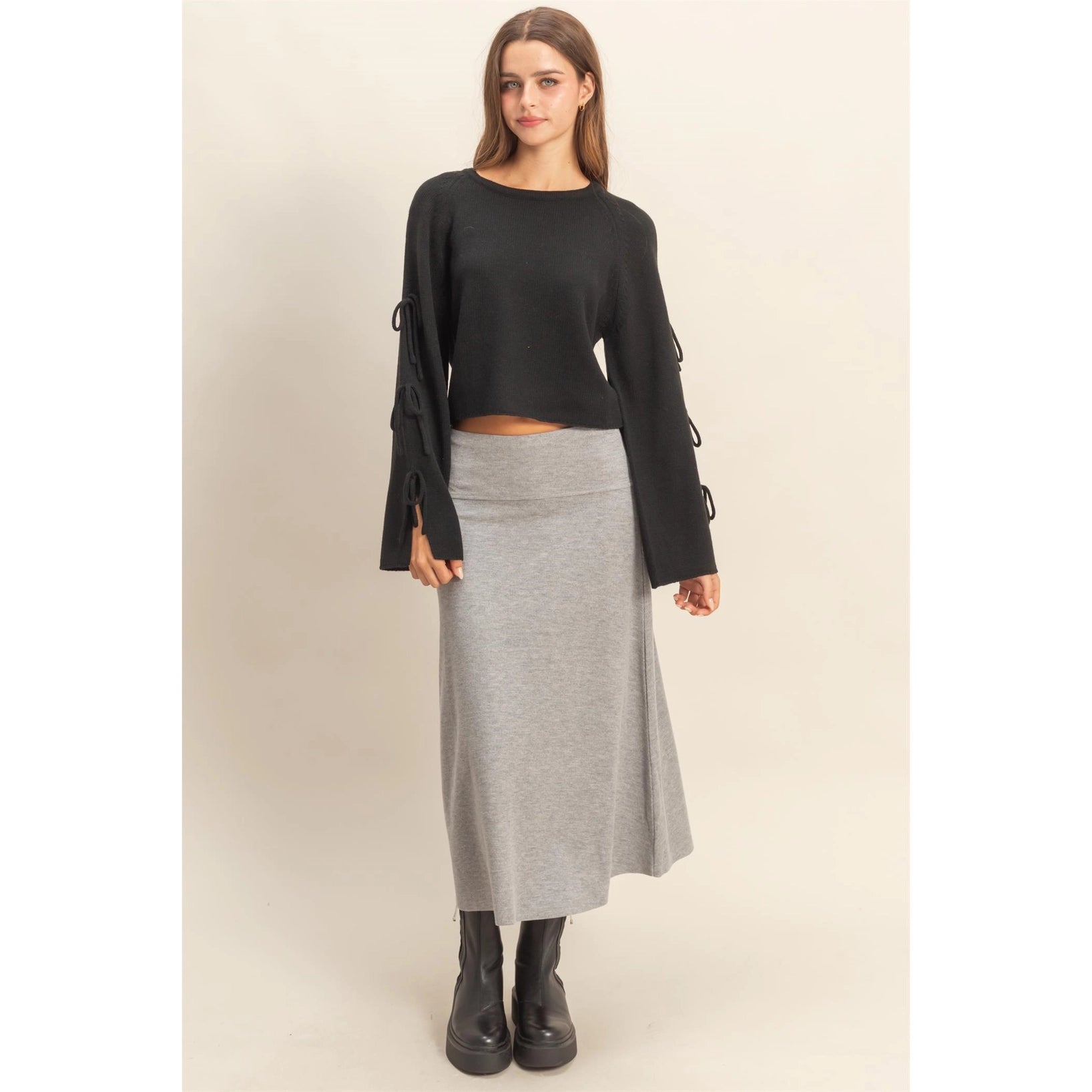 Isabella Ribbed Skirt