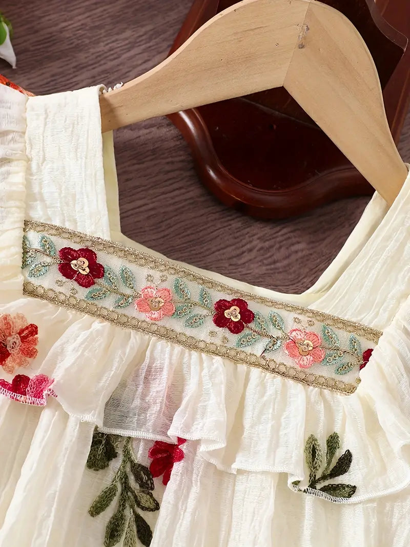 Embroidered Dress-Youth