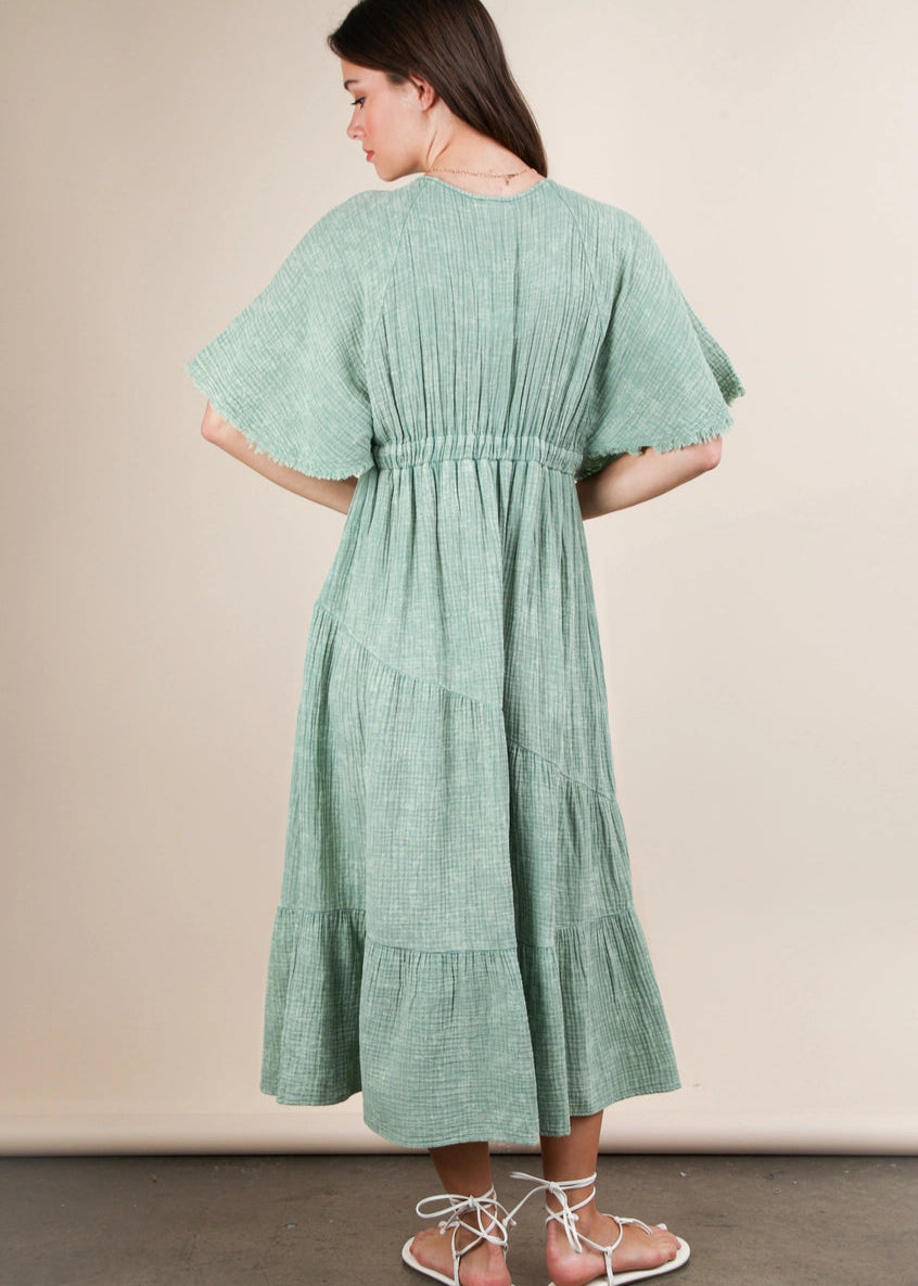 Mineral Wash Dress