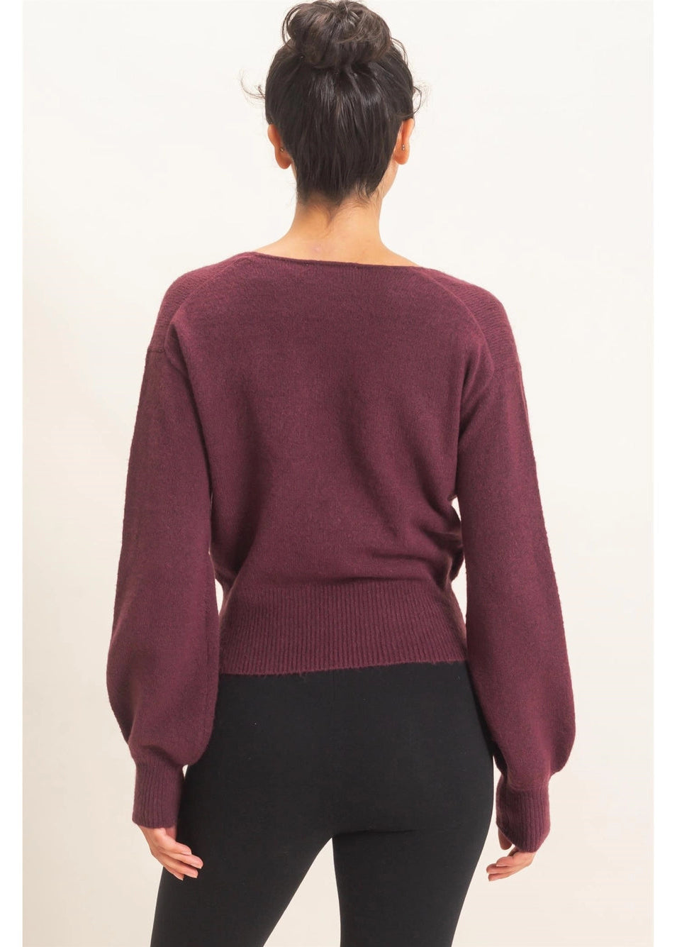 Wylie Wrap Sweater