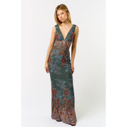 Alana Mesh Maxi Dress